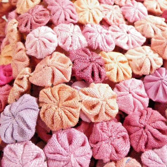 Bottle Cap Vest Size M Womens Sleeveless OOAK Handmade Pinks Retro - Picture 5 of 6